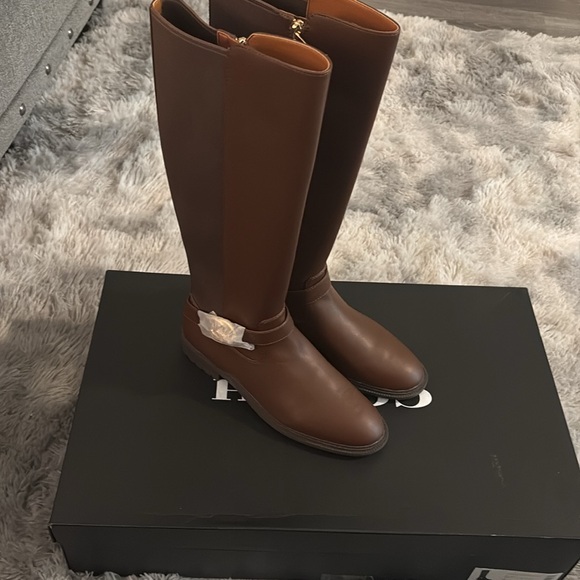Coach Farrah leather boot . - Picture 1 of 8